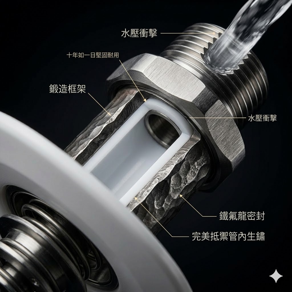 精密螺紋與防腐塗層特寫